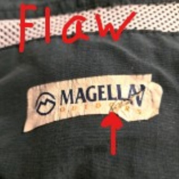 Magellan Outdoors Dark Green Fishing Shirt Lightweight Men's size XL w/ 2 FLAWS - Picture 7 of 16